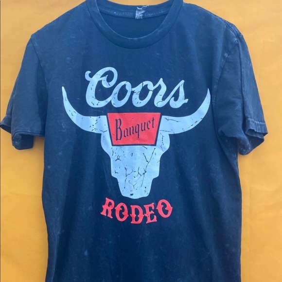 Coors Banquet Rodeo Vintage T Shirt - Picture 1 of 1